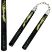 Nunchaku Black Wood Gold/Dragon-12