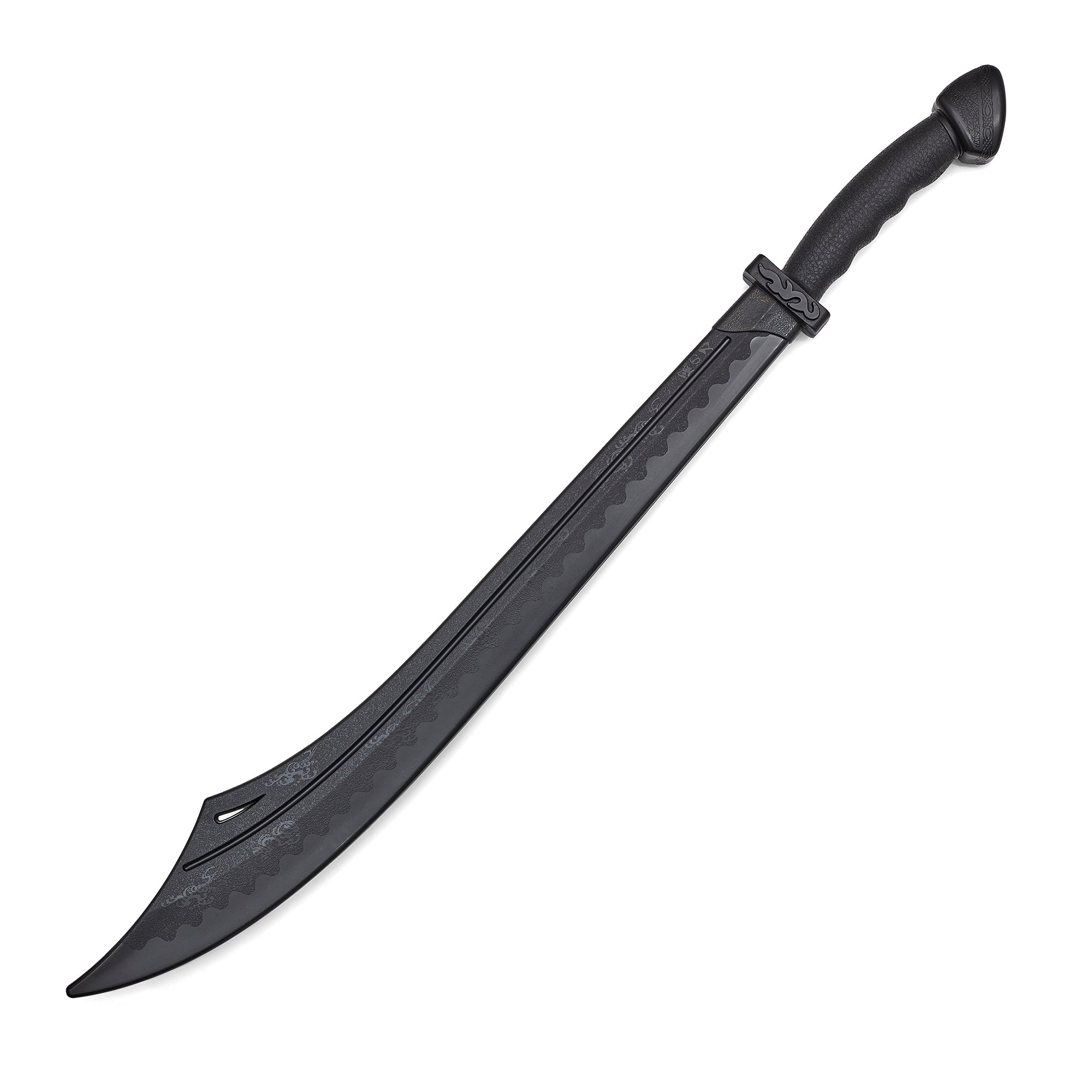 Black Polypropylene Kung Fu Broadsword-33