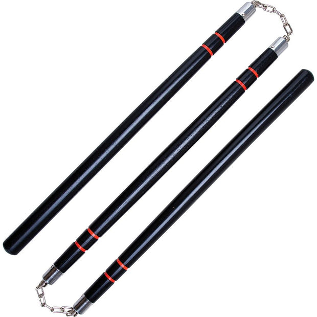 Three Sectional Staff-Black Oak