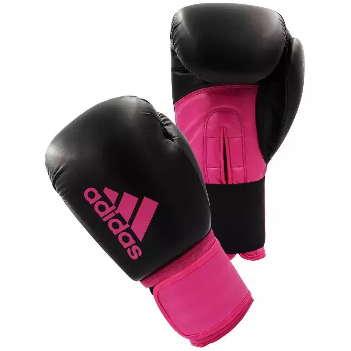 Adidas Hybrid 100 Womens Boxing Gloves-Pink (10oz)