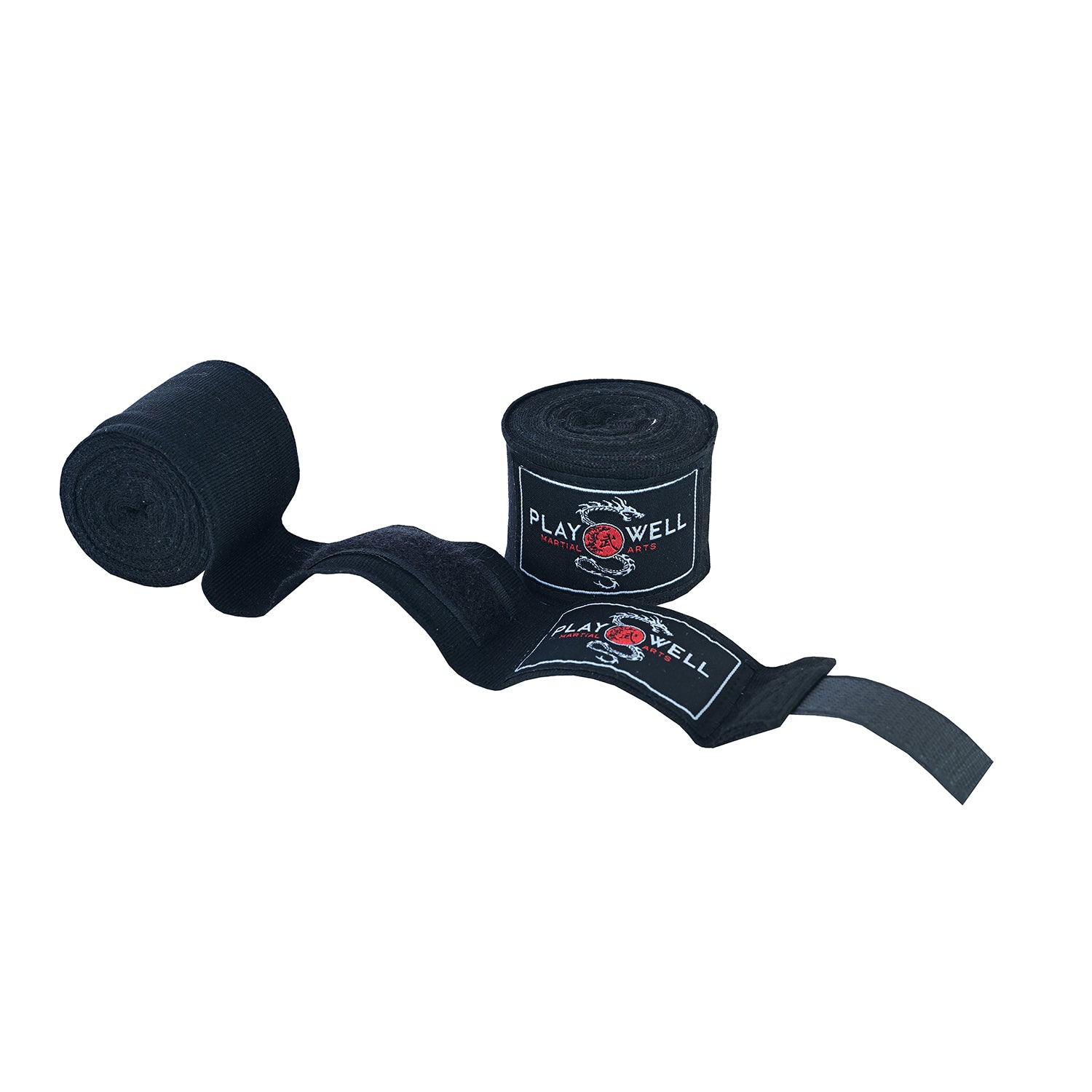 Childrens Black Boxing Hand Wraps Pair-2.5M
