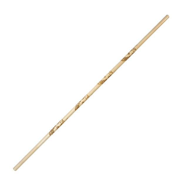 Bo Staff White Oak Carved Dragon-72" (6ft)