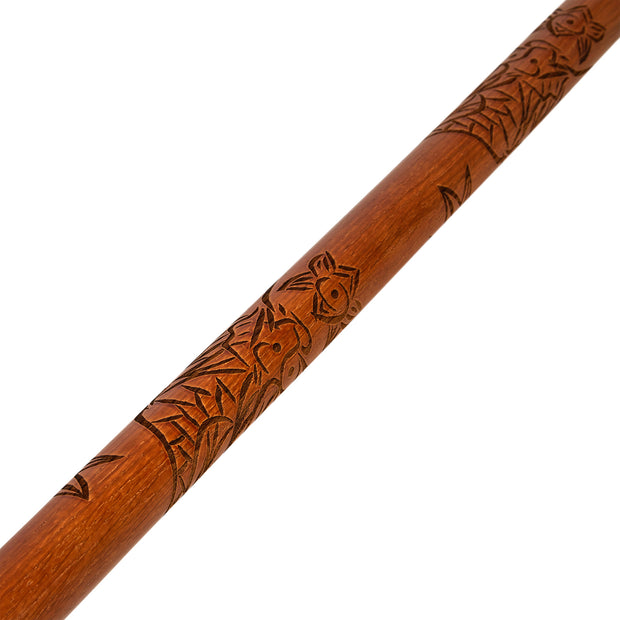 Bo Staff Carved Dragon-60" (5ft)