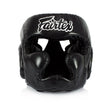 HG13 Fairtex Diagonal Vision Sparring Headguard-Black