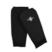 Elasticated Shin Pads-Black