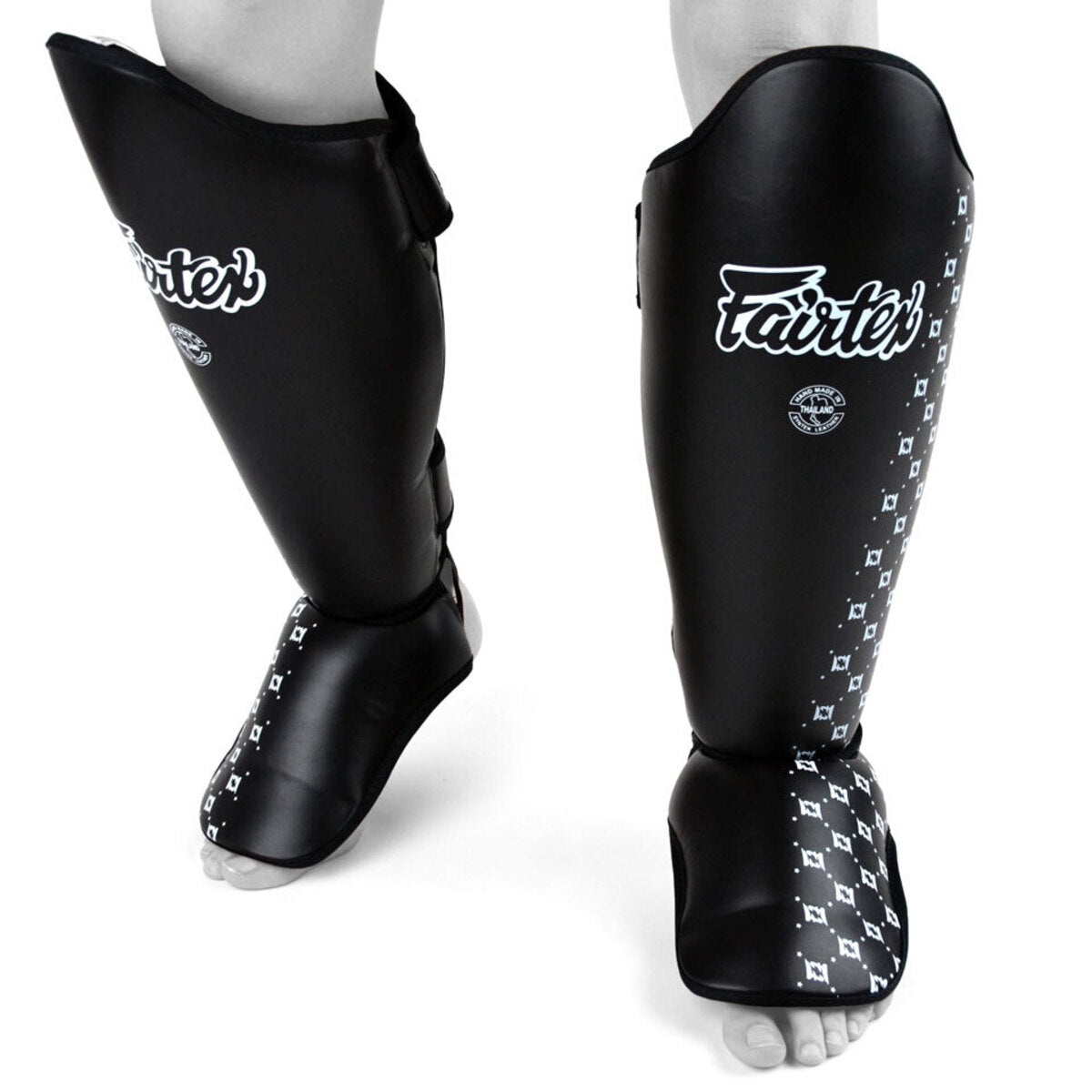 Fairtex SP5 Muay Thai Shin Pads-Black