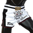 Fairtex Vanorn Slim Cut Muay Thai Shorts-White