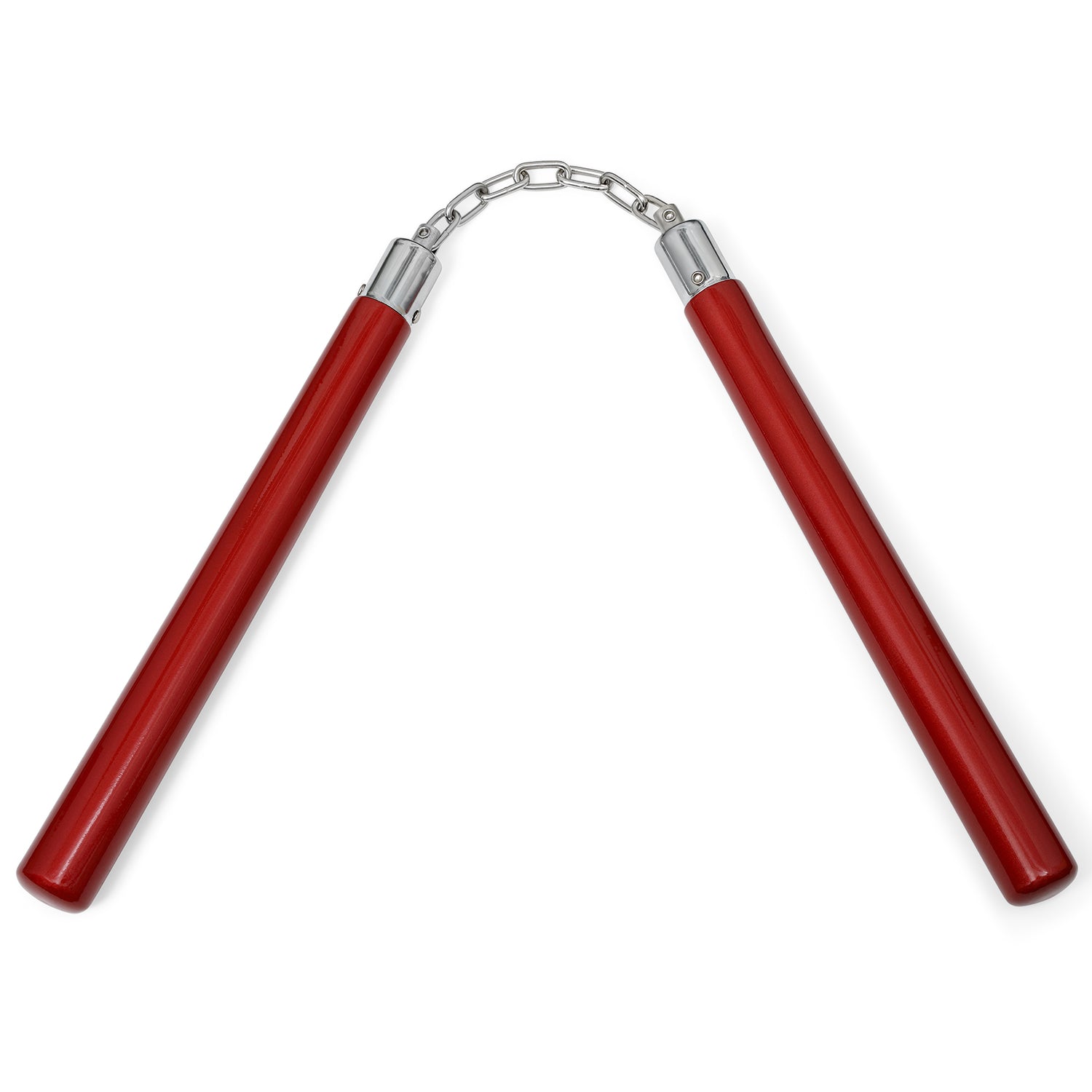 Graphite Nunchaku with BB-All Red-12