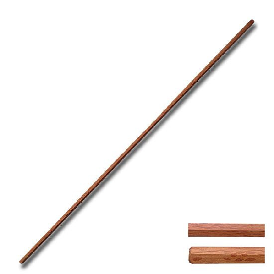 Bo Staff Straight Hexagonal Red-72" (6ft)