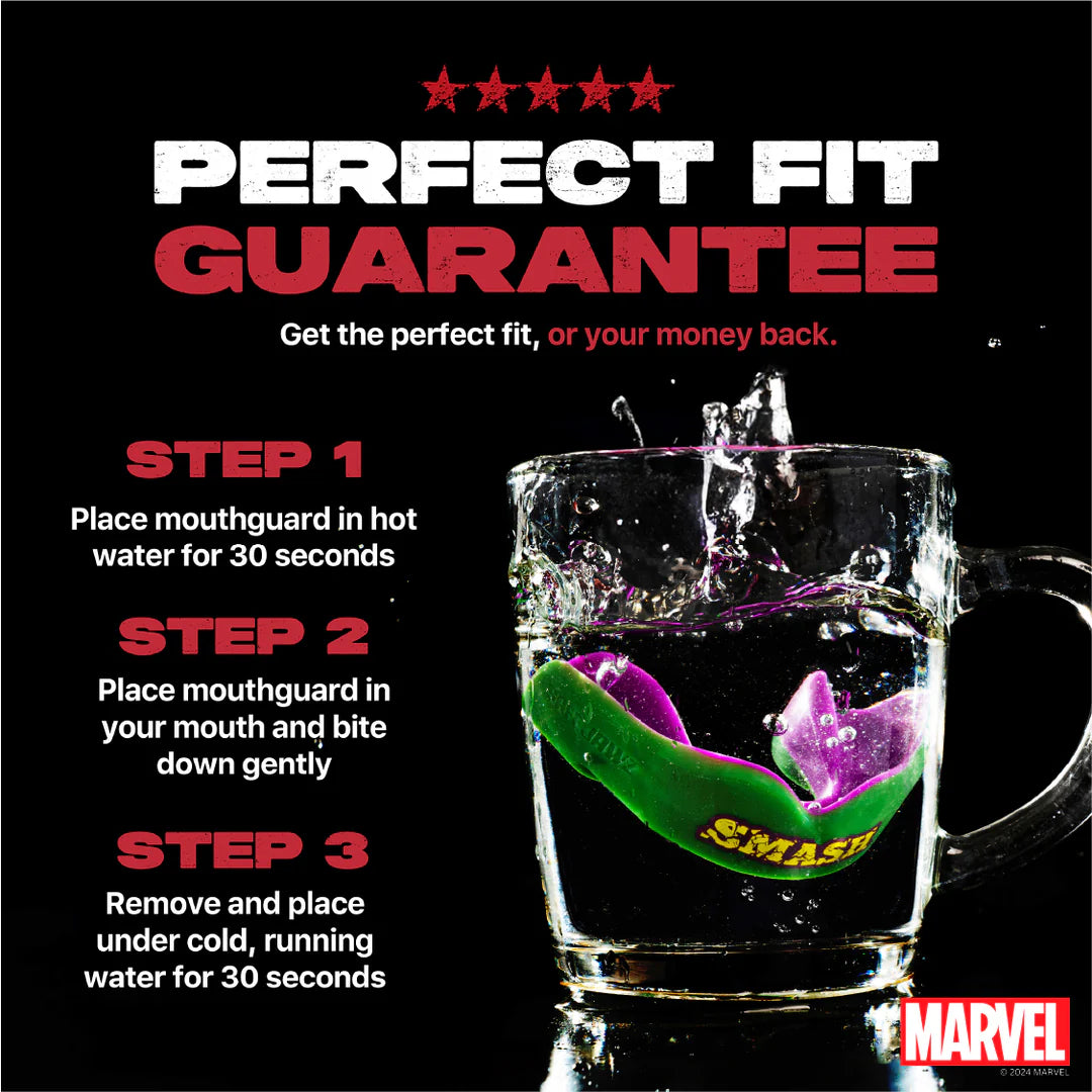 SAFEJAWZ Marvel Hulk Smash Mouthguard