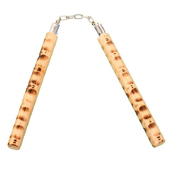 Rattan Tiger Cane Nunchaku-12