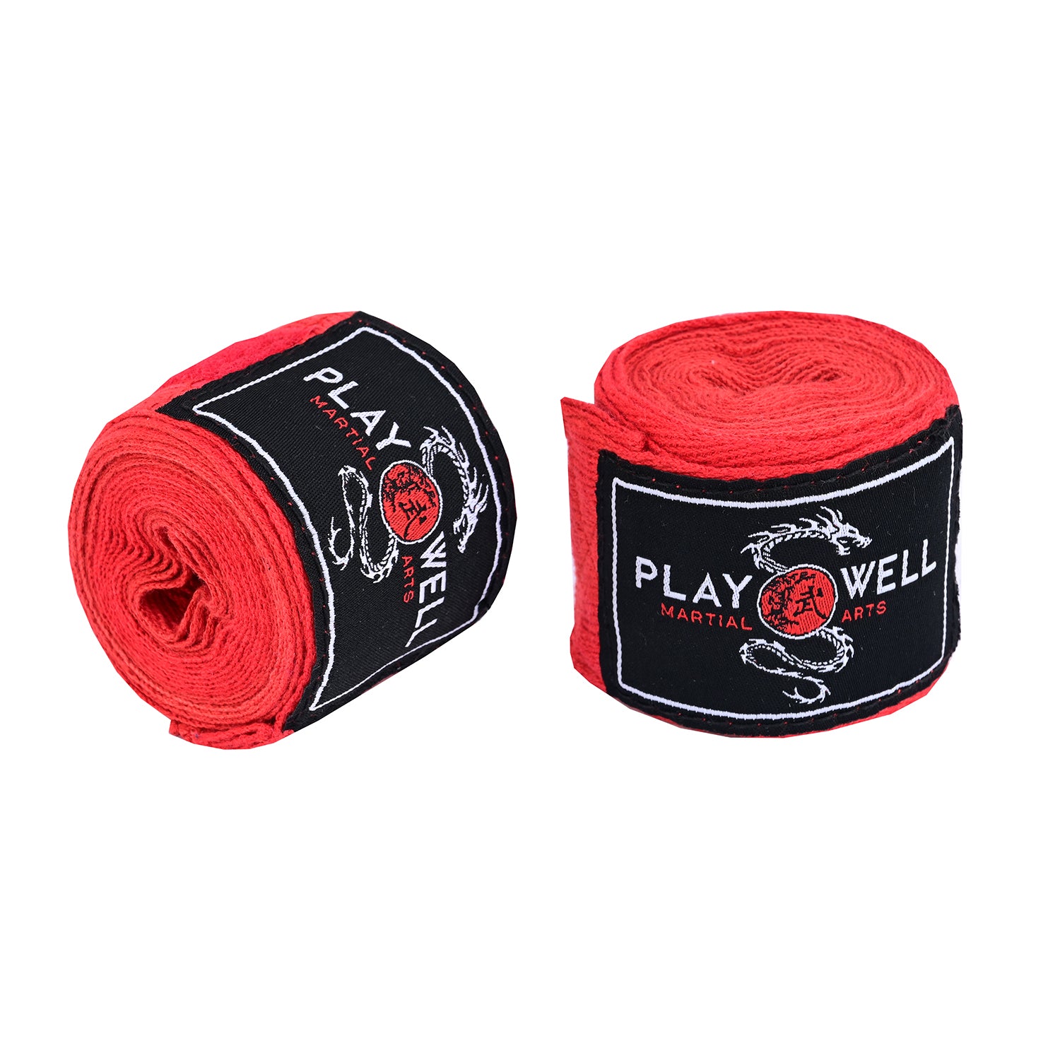 Childrens Boxing Hand Wraps Red Pair-2.5M