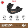 Opro UFC Kids Bronze Self Fit Mouth Guard-Black