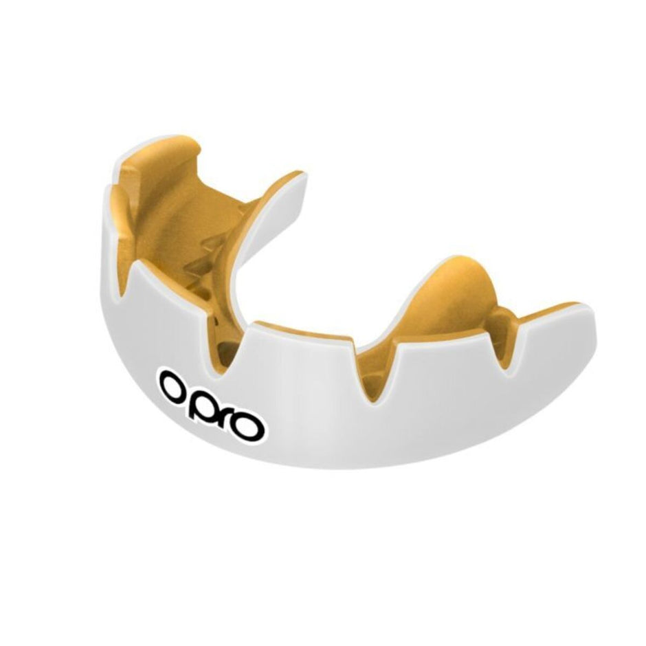 Opro Adults Instant Custom Fit Mouth Guard For Braces-White