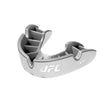 Opro UFC Adults Silver Self Fit Mouth Guard-White