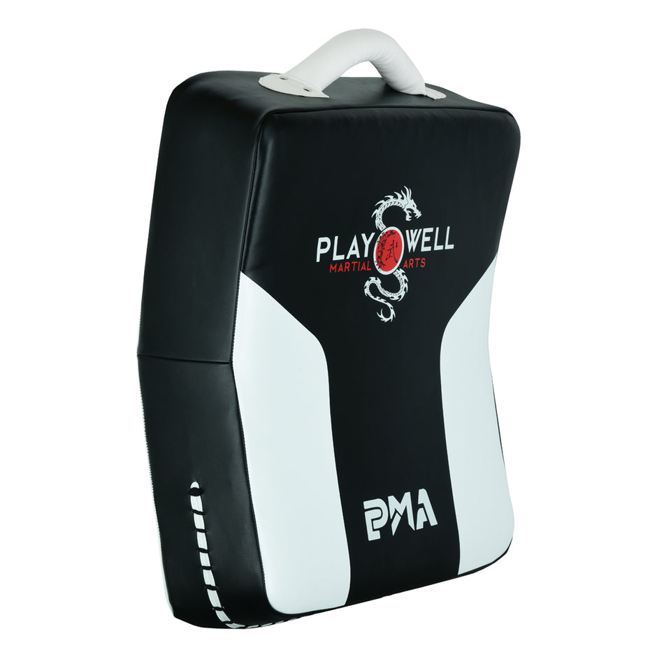 PMA Deluxe Curved Kick Shield with Grip Bar