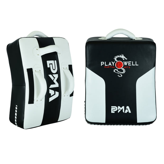 PMA Deluxe Curved Kick Shield with Grip Bar