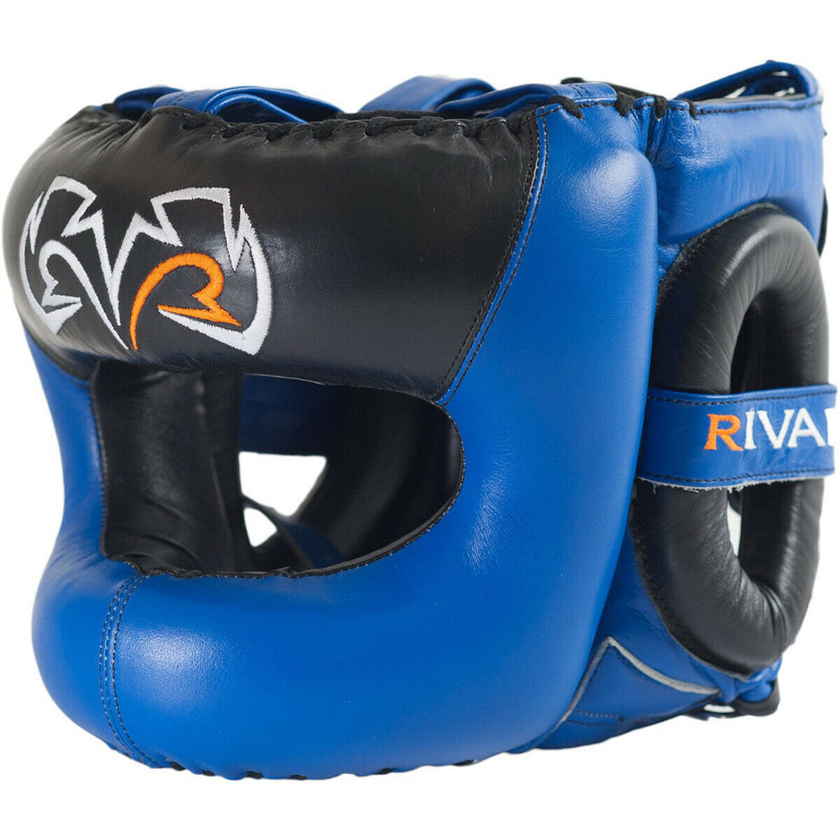 Rival Boxing RHGFS3 Face Saver Head Guard-Blue