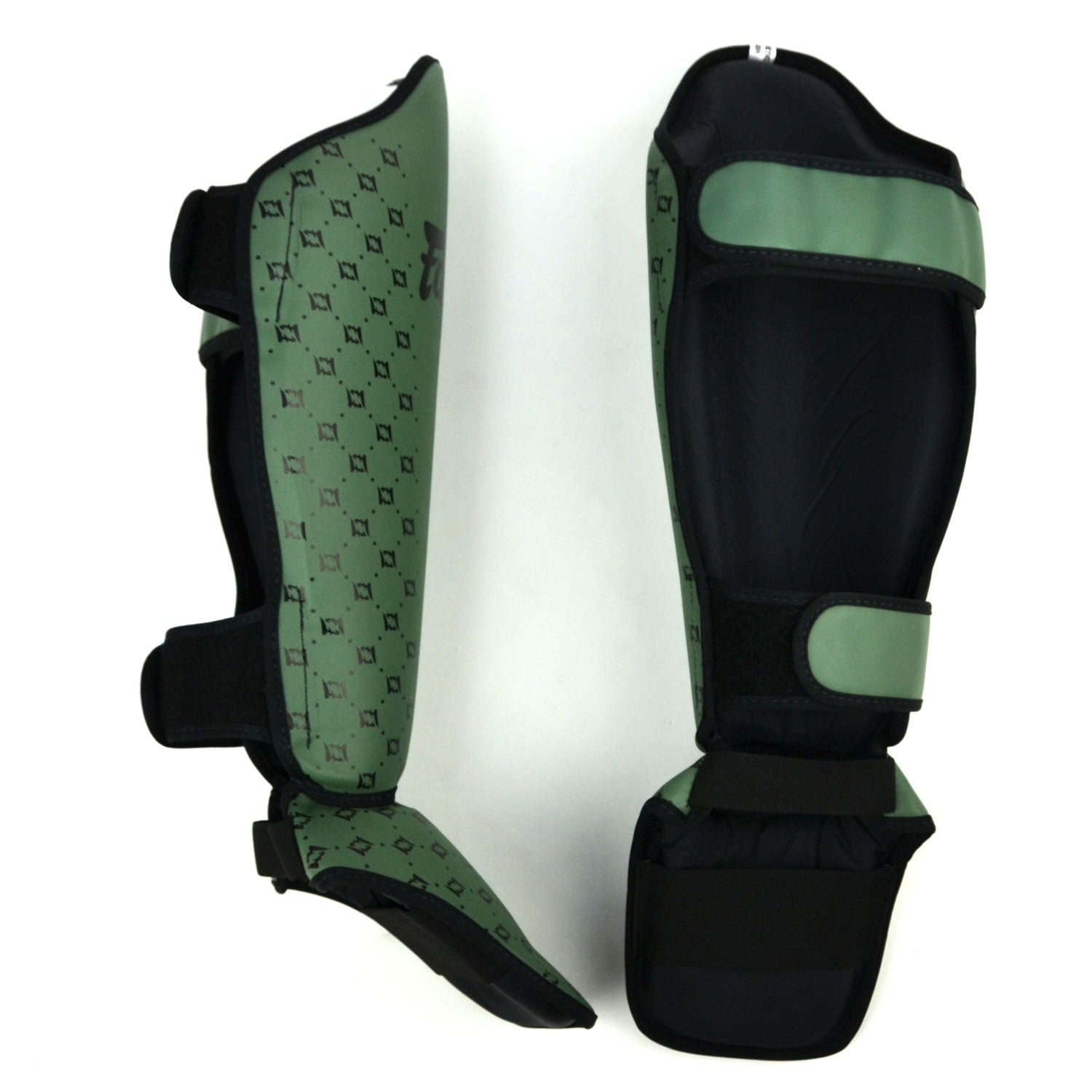 Fairtex SP5 Muay Thai Shin Pads-Olive Green