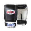 Sandee Velcro Leather Bag Gloves-Black