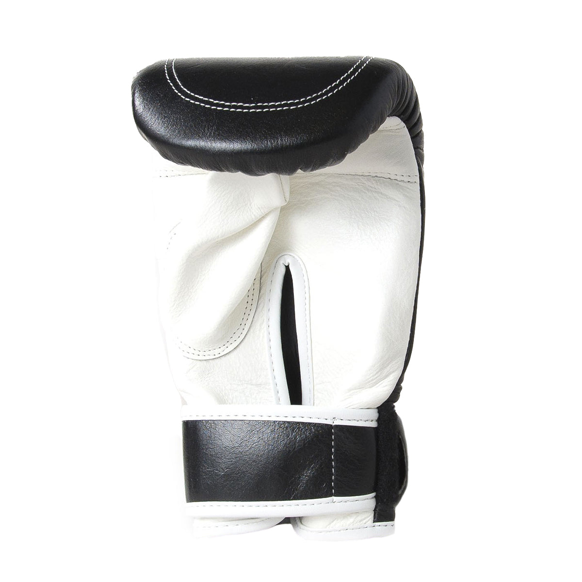 Sandee Velcro Leather Bag Gloves-Black