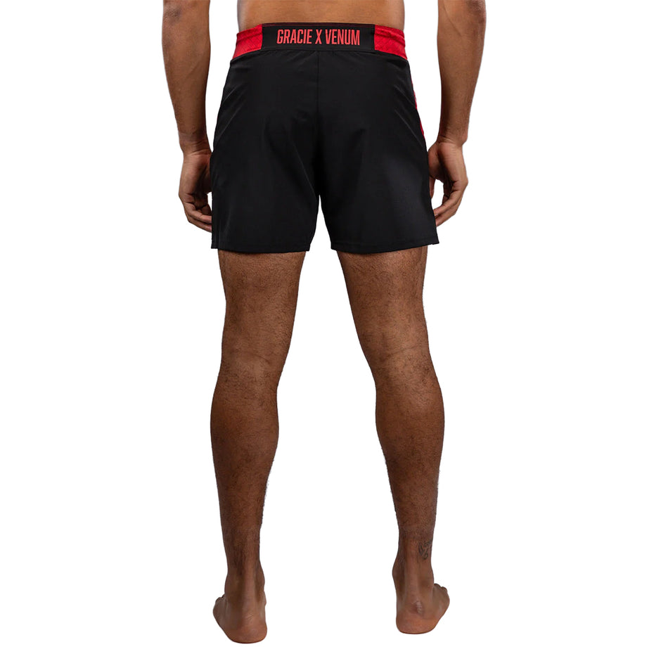 Venum x Roger Gracie Signature Fightshorts-Black/Red