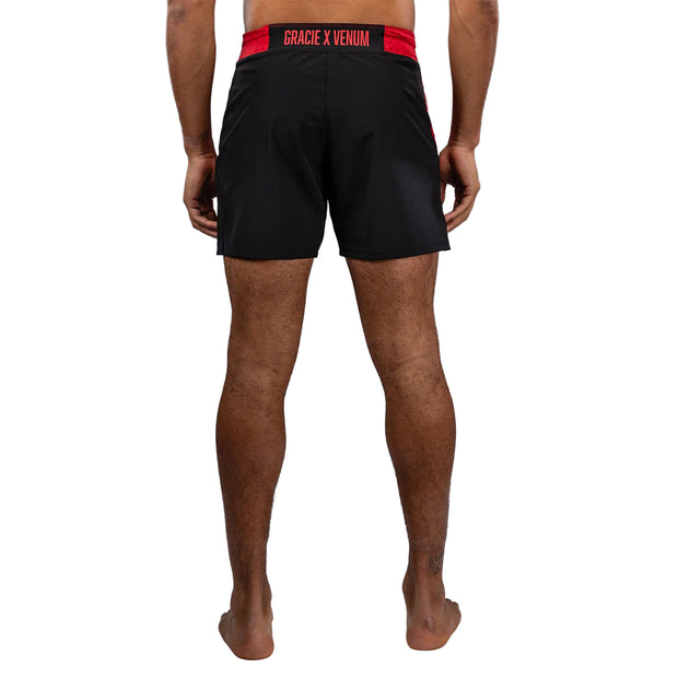 Venum x Roger Gracie Signature Fightshorts-Black/Red