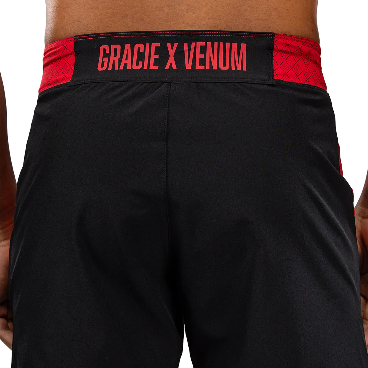 Venum x Roger Gracie Signature Fightshorts-Black/Red