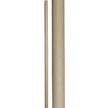 Bo Staff White Waxed Tapered Both Ends-60