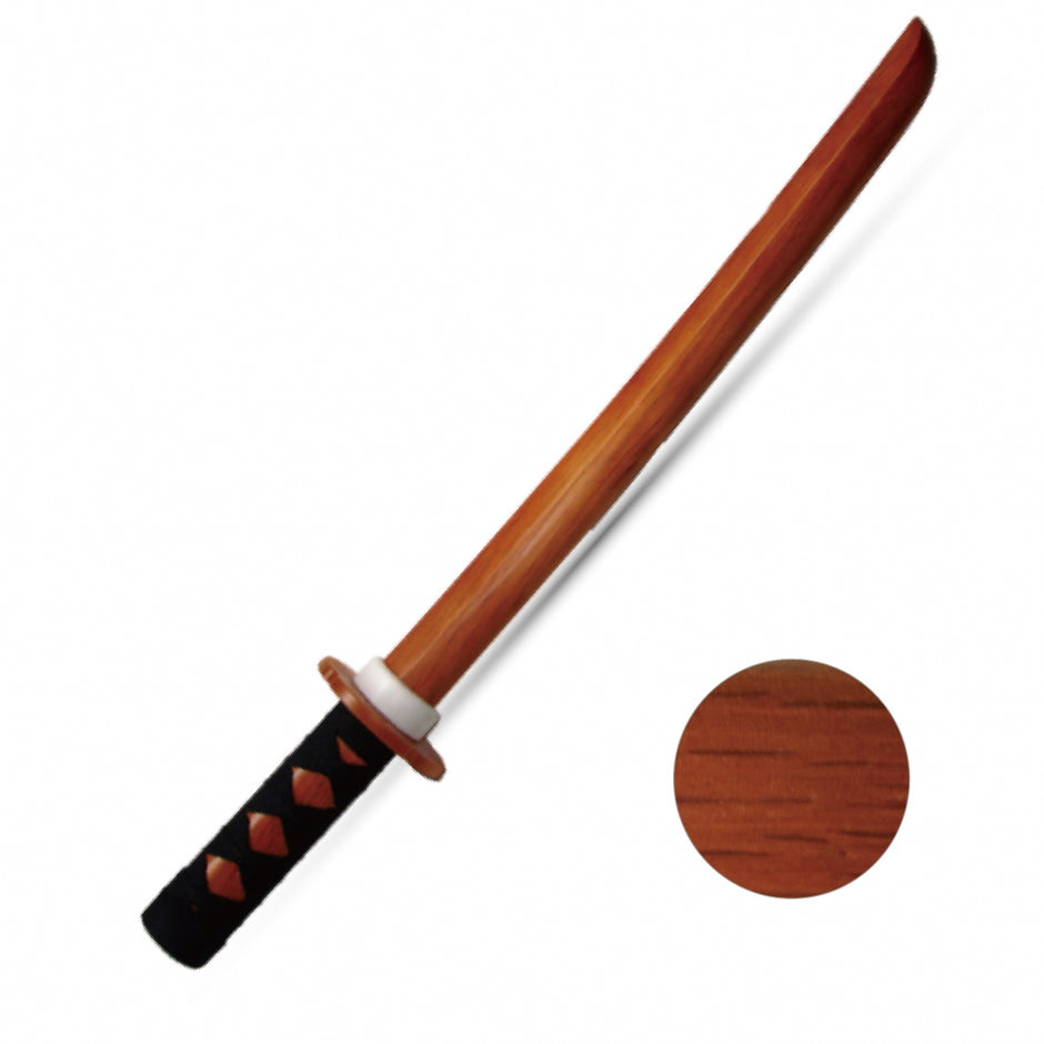 Wooden Shoto with Roped Handle-22"