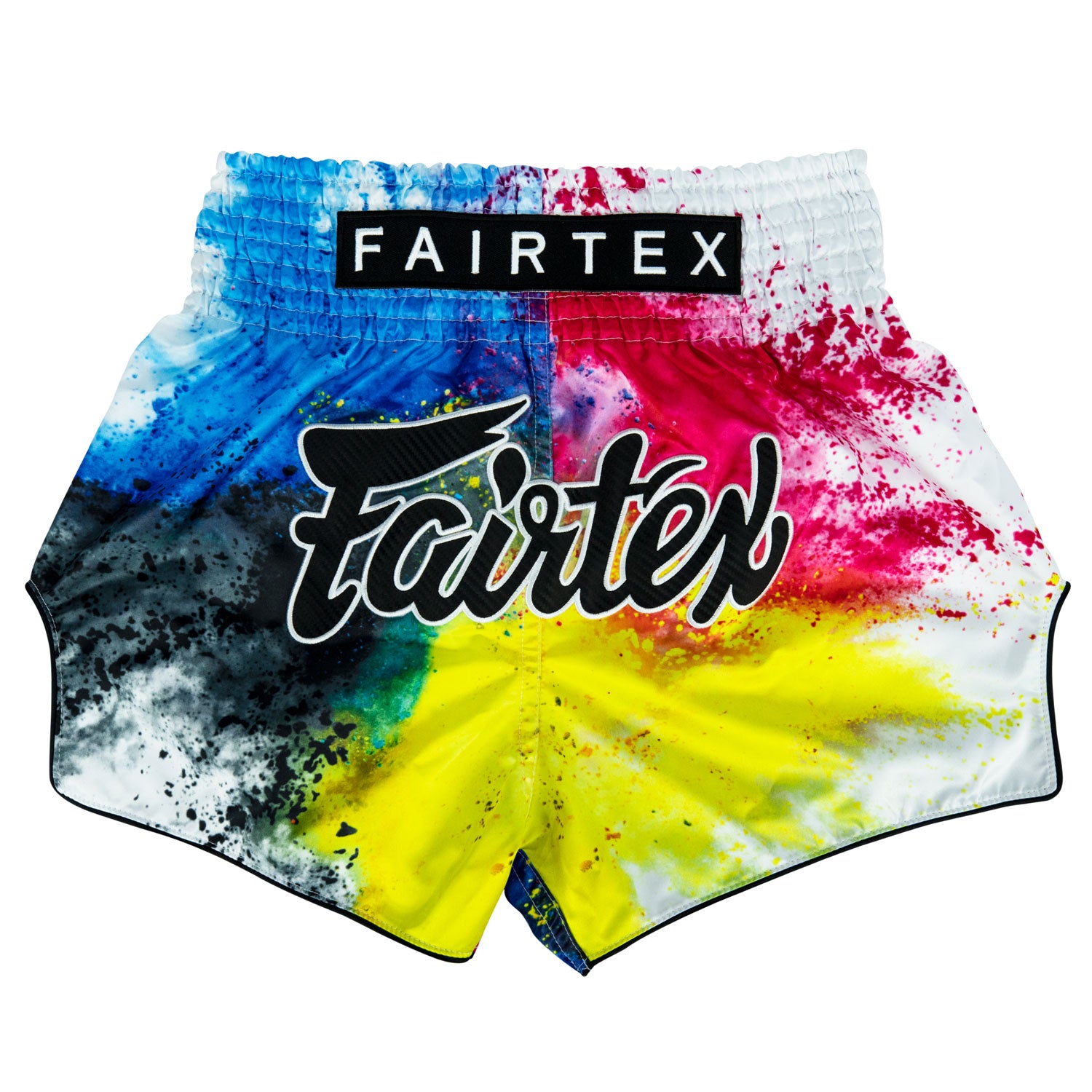 Fairtex Acid Jazz Muay Thai Fight Shorts-White