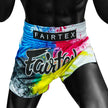 Fairtex Acid Jazz Muay Thai Fight Shorts-White