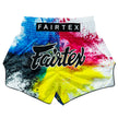 Fairtex Acid Jazz Muay Thai Fight Shorts-White