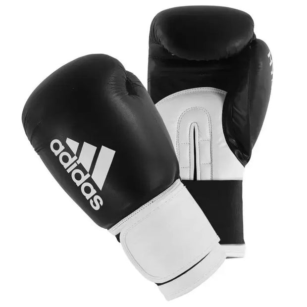 Adidas Hybrid 100 Mens Boxing Gloves-Black