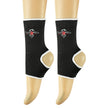 Playwell Muay Thai Childrens Elasticated Ankle Support-Black