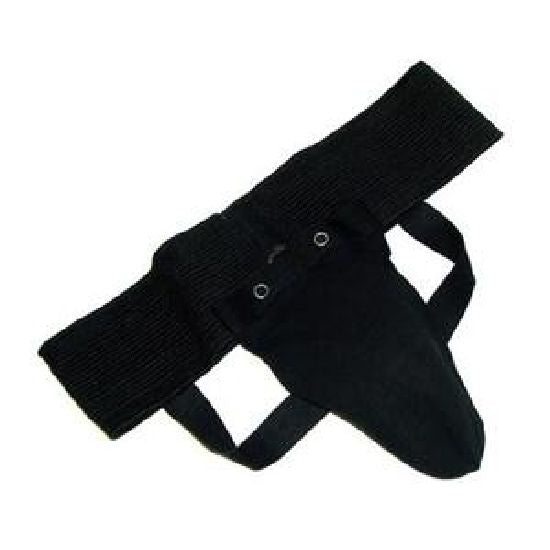 Elasticated Groin Guard-Black
