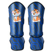 PMA Muay Thai Kids Tiger Shin Guards-Blue