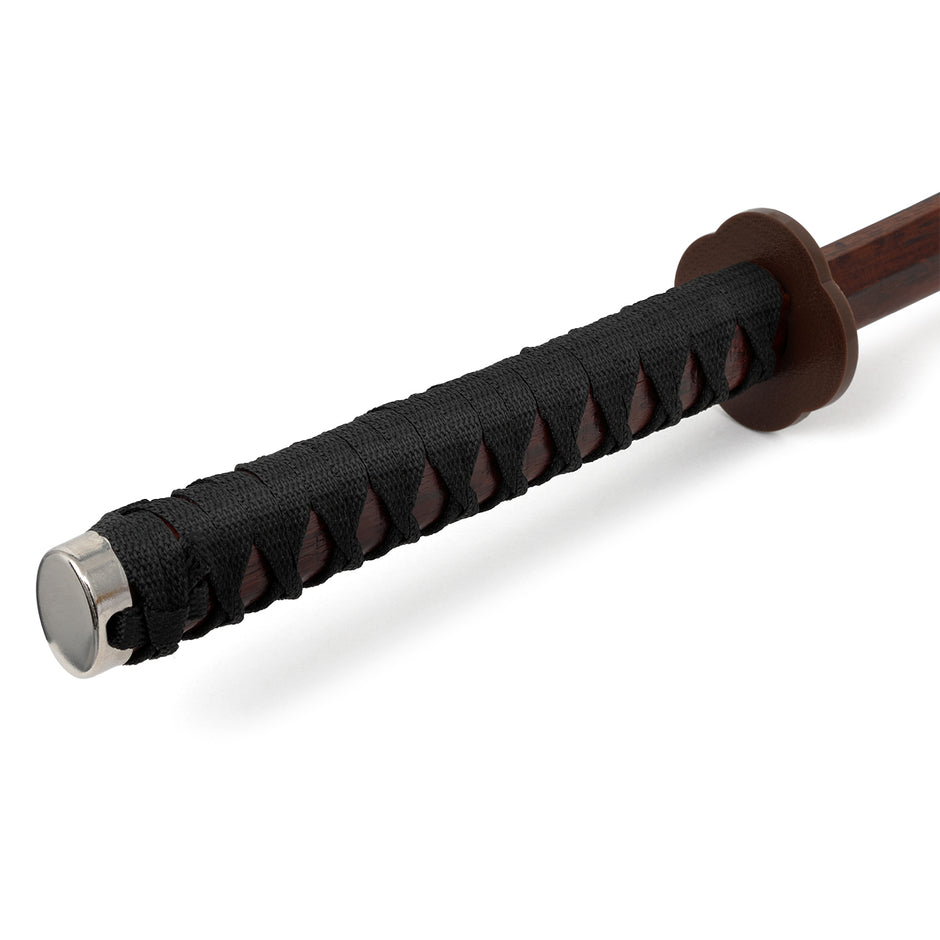 Cherry Oak Wooden Bokken with Roped Handle-40