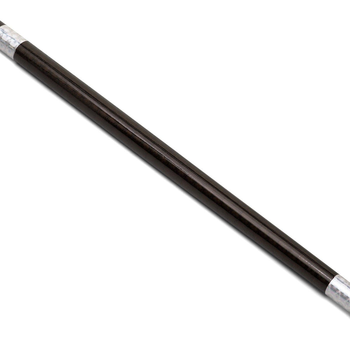 Chrome Competition Silver/Black Lotus Wood Bo Staff-60