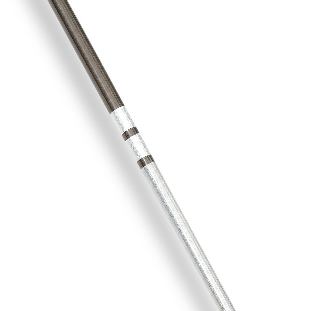 Chrome Competition Silver/Black Lotus Wood Bo Staff-60