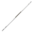Chrome Competition Silver/Black Lotus Wood Bo Staff-60