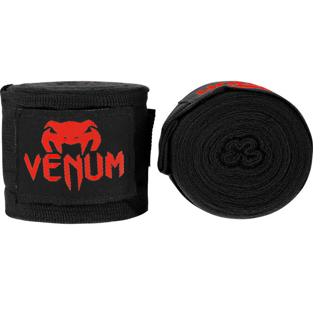 Venum MMA Boxing Hand Wraps Black/Red-4M