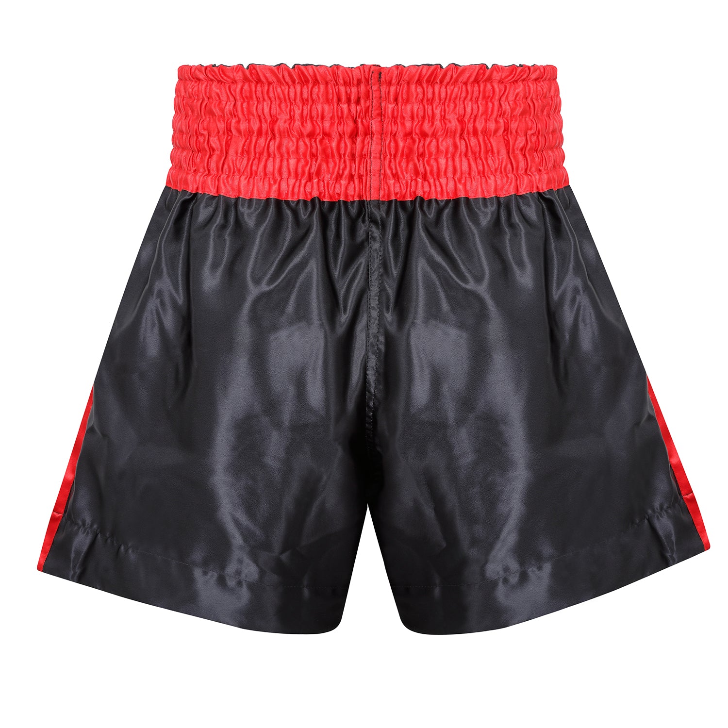 Muay Thai Competition Fight Shorts-Black/Red
