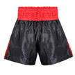 Muay Thai Competition Fight Shorts-Black/Red