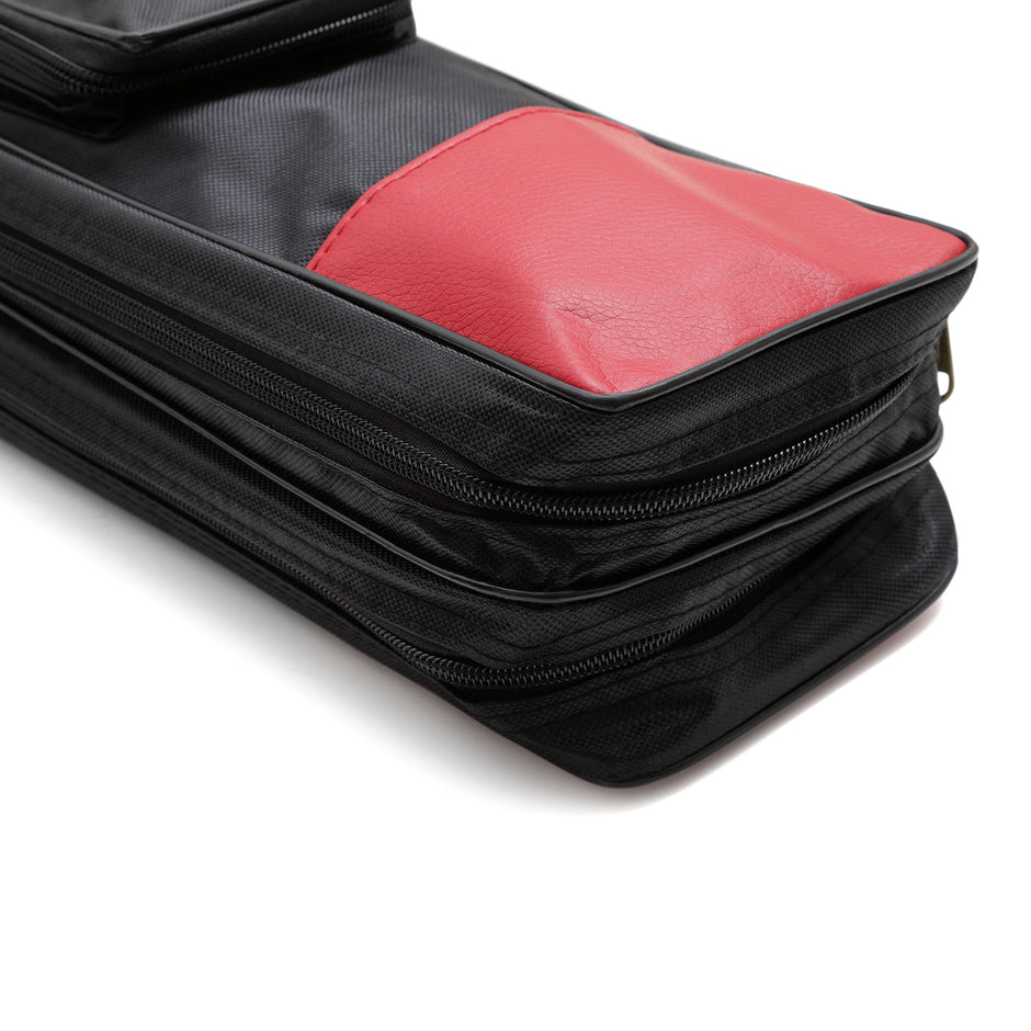 Playwell Double Universal Nylon Sword Case-Black/Red Kanji-41