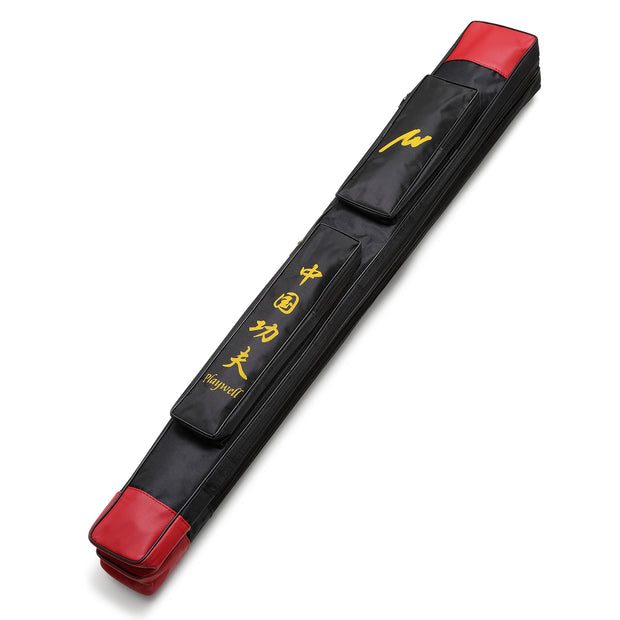 Playwell Double Universal Nylon Sword Case-Black/Red Kanji-41" (3.4ft)