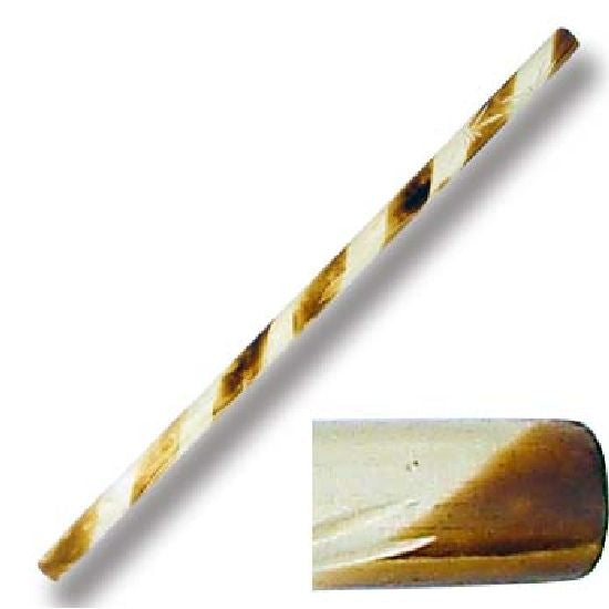Escrima Stick White Wax Spiral Pattern-26