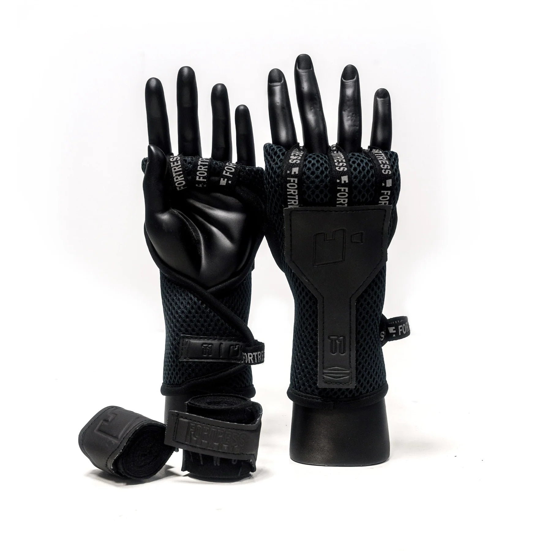 Fortress Boxing T1 Fastwraps Hand Wraps-Black