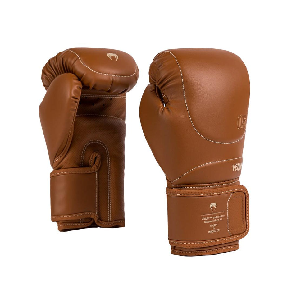 Venum Impact Evo Boxing Gloves-Havana