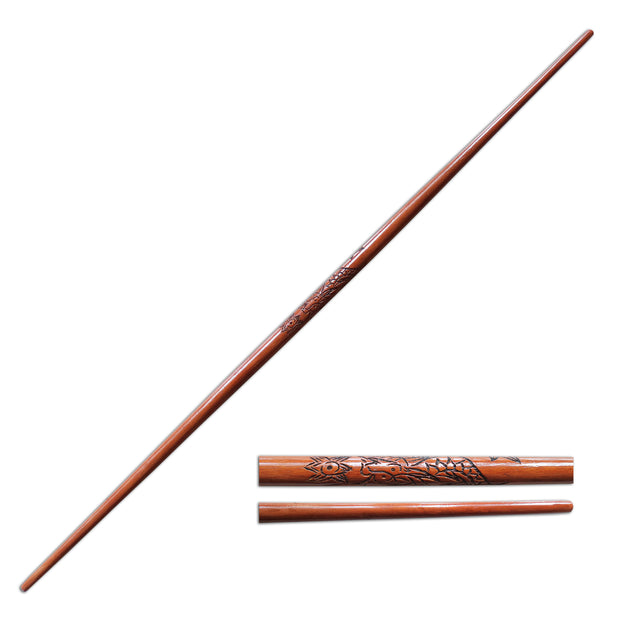 Jo Staff Carved Dragon Toothpick-50" (4ft)